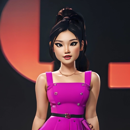 Pao internet vidéo illustration 3d serveur intelligence générative freelance paris studio de création 6128ZL60